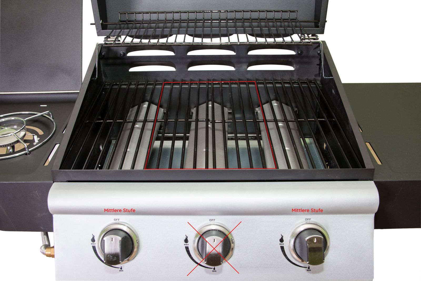 Indirekt Grillen mit dem Gasgrill Ihf the beef