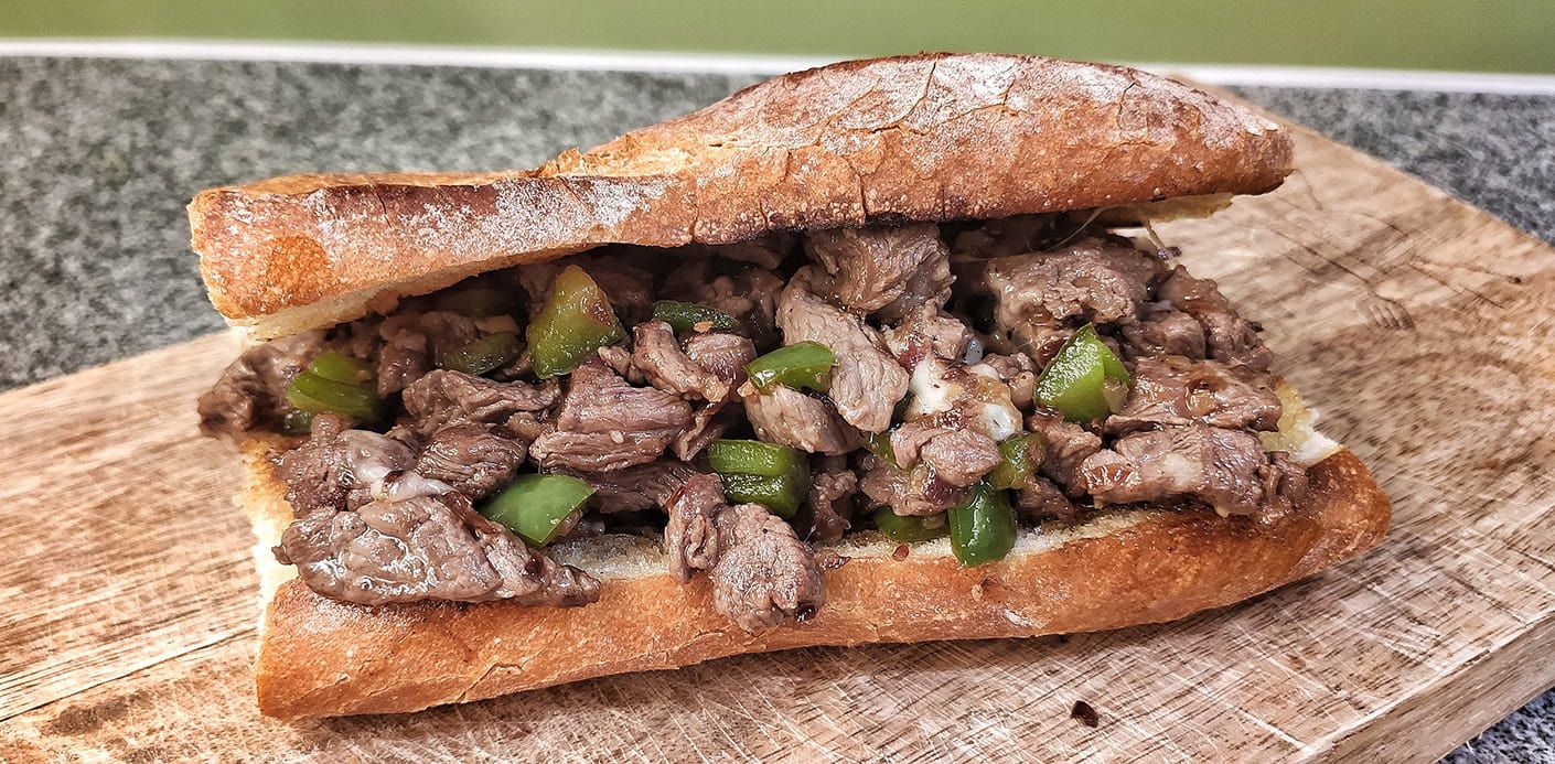 Philly Cheese Steak Sandwich