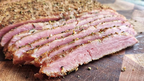 Flank Steak Pastrami